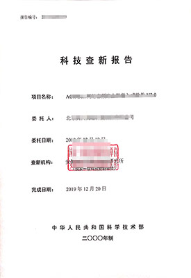 查新报告